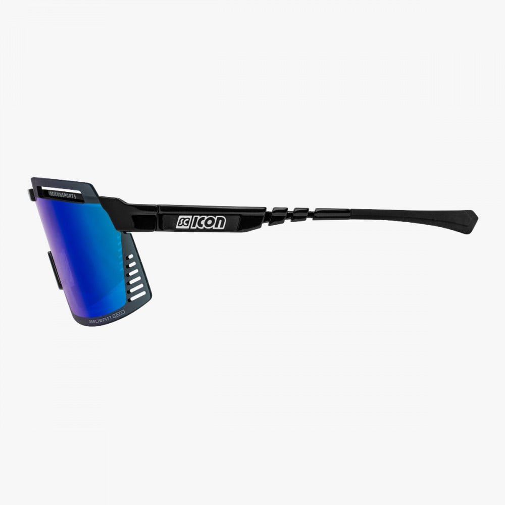 Scicon Aerowatt Foza Sunglasses Black multimirror blue side profile