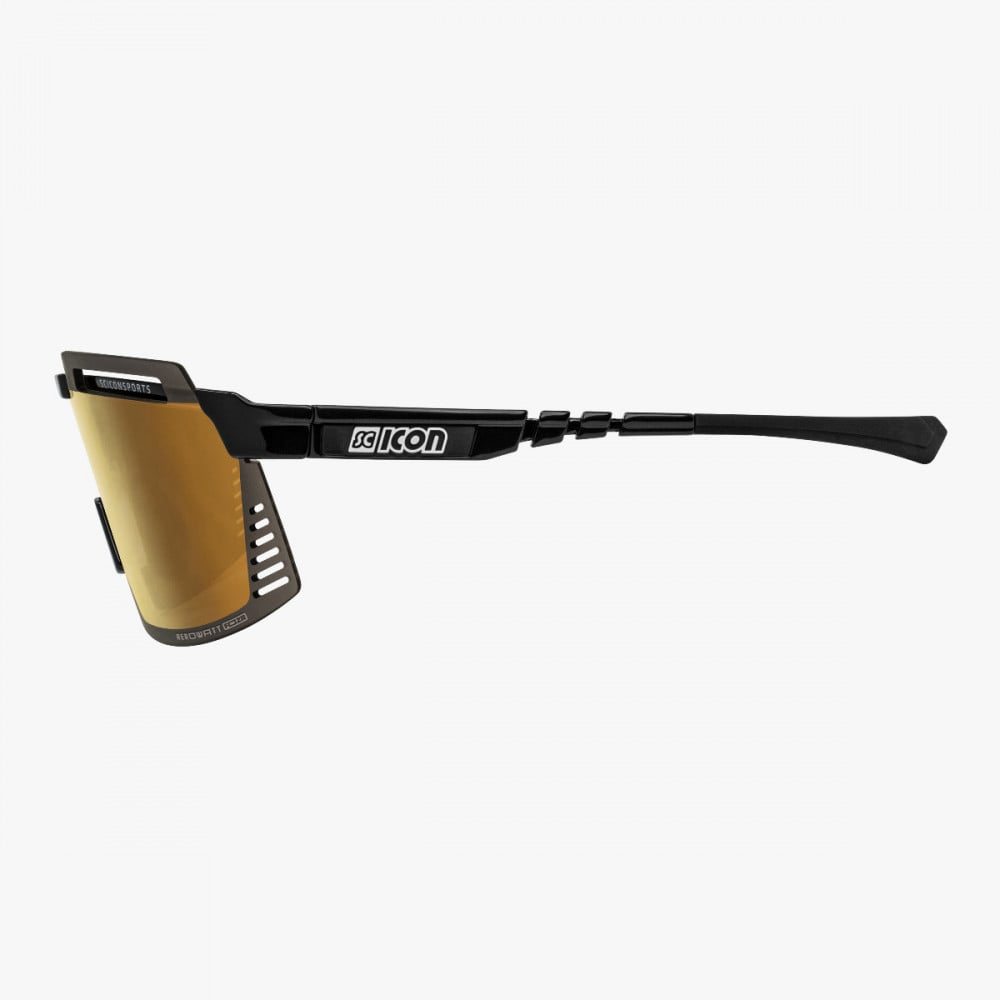 Scicon Aerowatt Foza Sunglasses Black multimirror bronze side profile