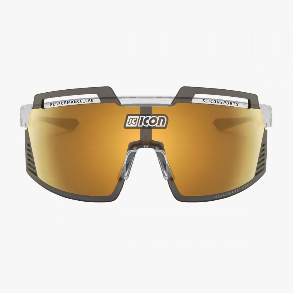 Scicon Aerowatt Foza Sunglasses Crystal Multimirror Bronze lens