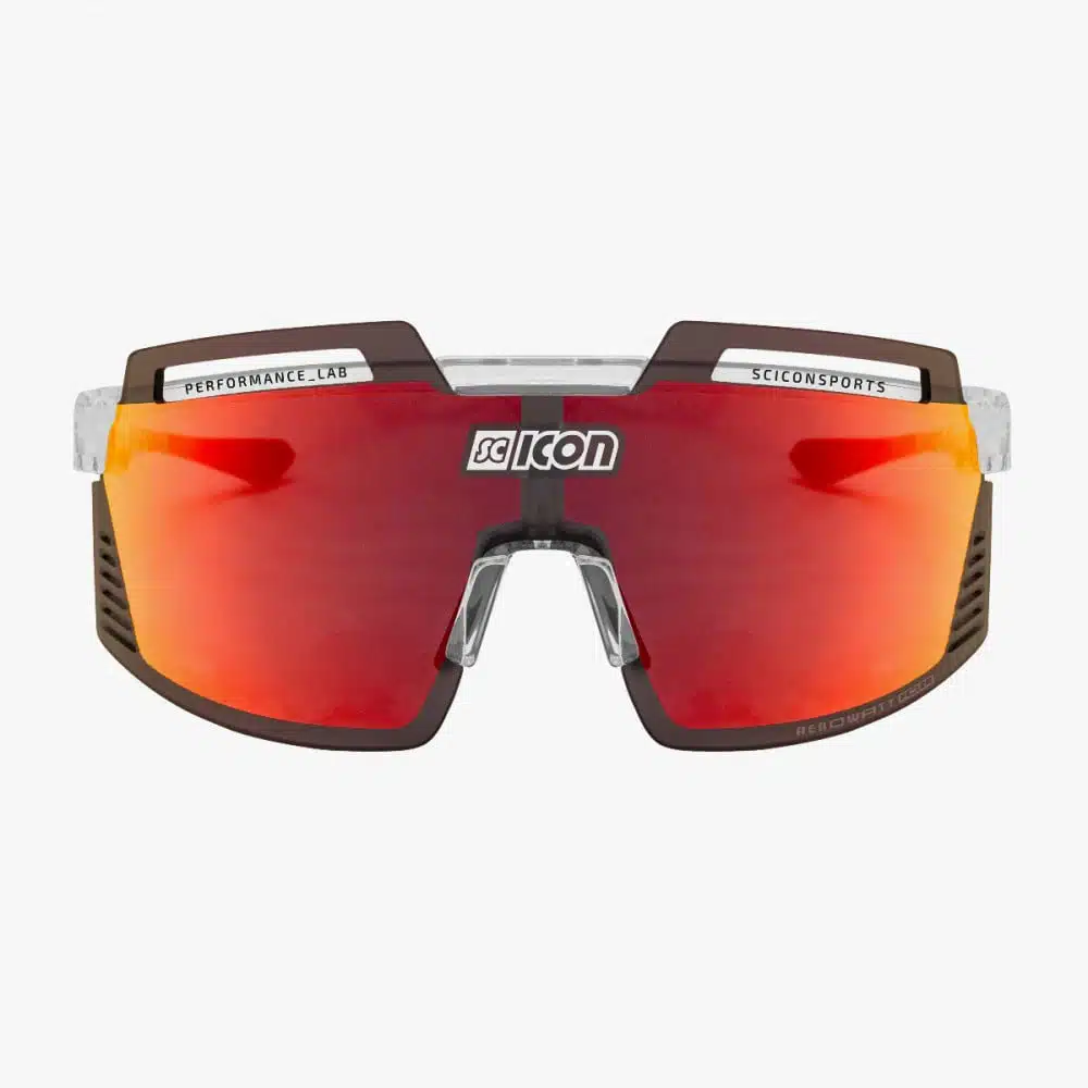 Scicon Aerowatt Foza Sunglasses Crystal Multimirror Red lens