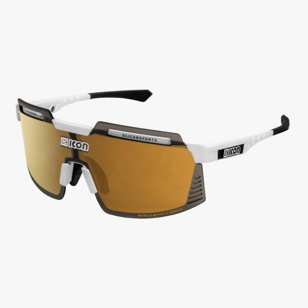 Scicon Aerowatt Foza Sunglasses White Multimirror Bronze