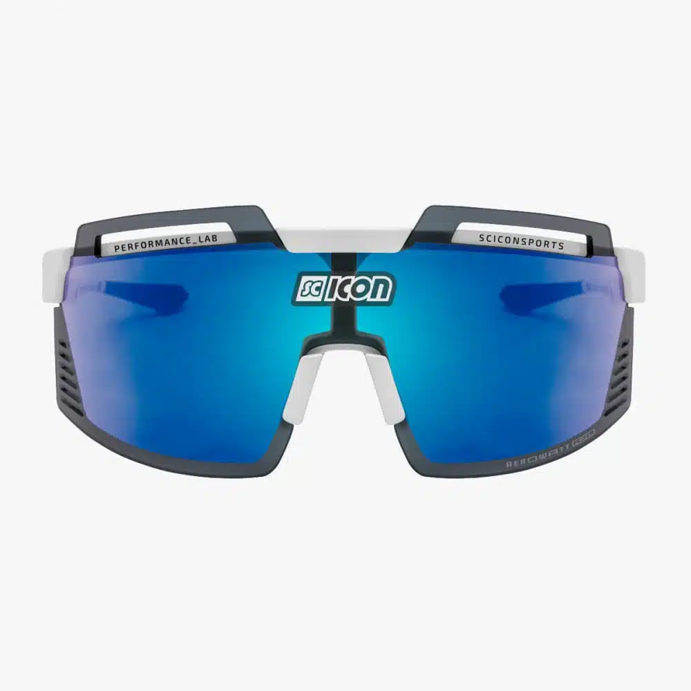 Scicon Aerowatt Foza Sunglasses White Multimirror Blue lens