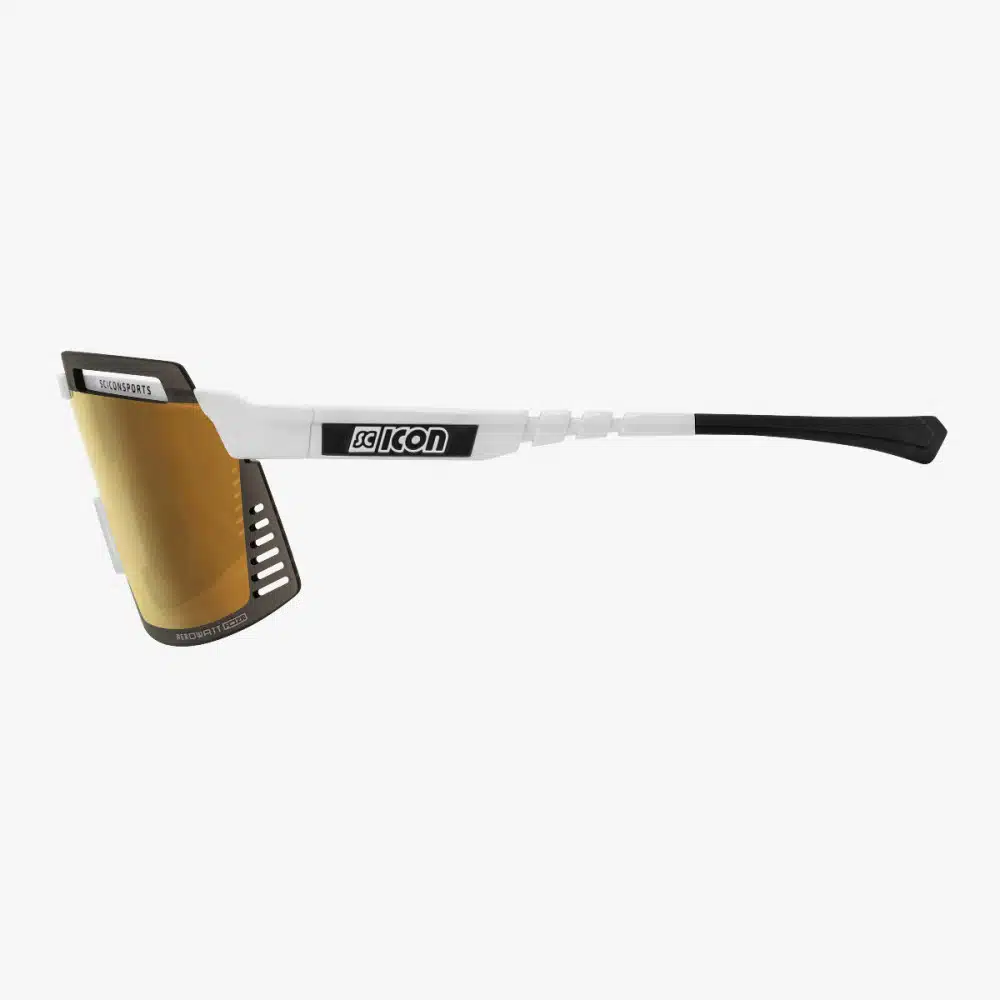 Scicon Aerowatt Foza Sunglasses White Multimirror Bronze side profile