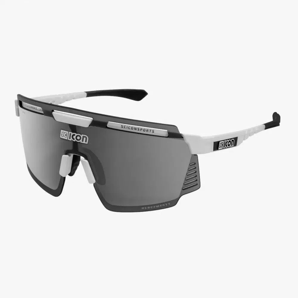 Scicon Aerowatt Sunglasses White Gloss Multimirror Silver