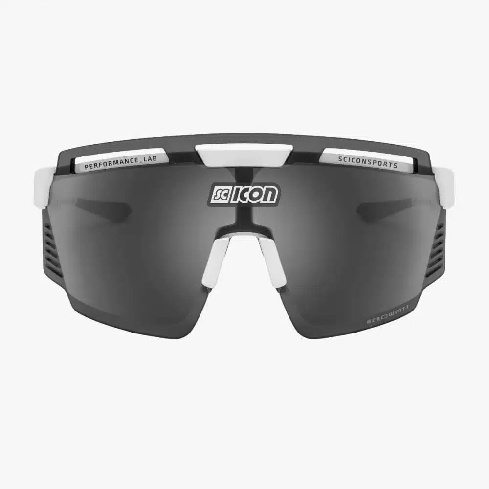 Scicon Aerowatt Sunglasses White Gloss Multimirror Silver lens