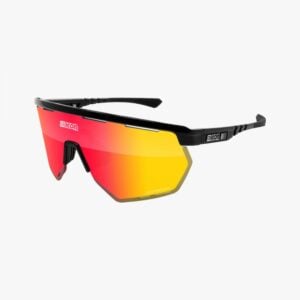 Scicon Aerowing Sunglasses Black Multimirror Red
