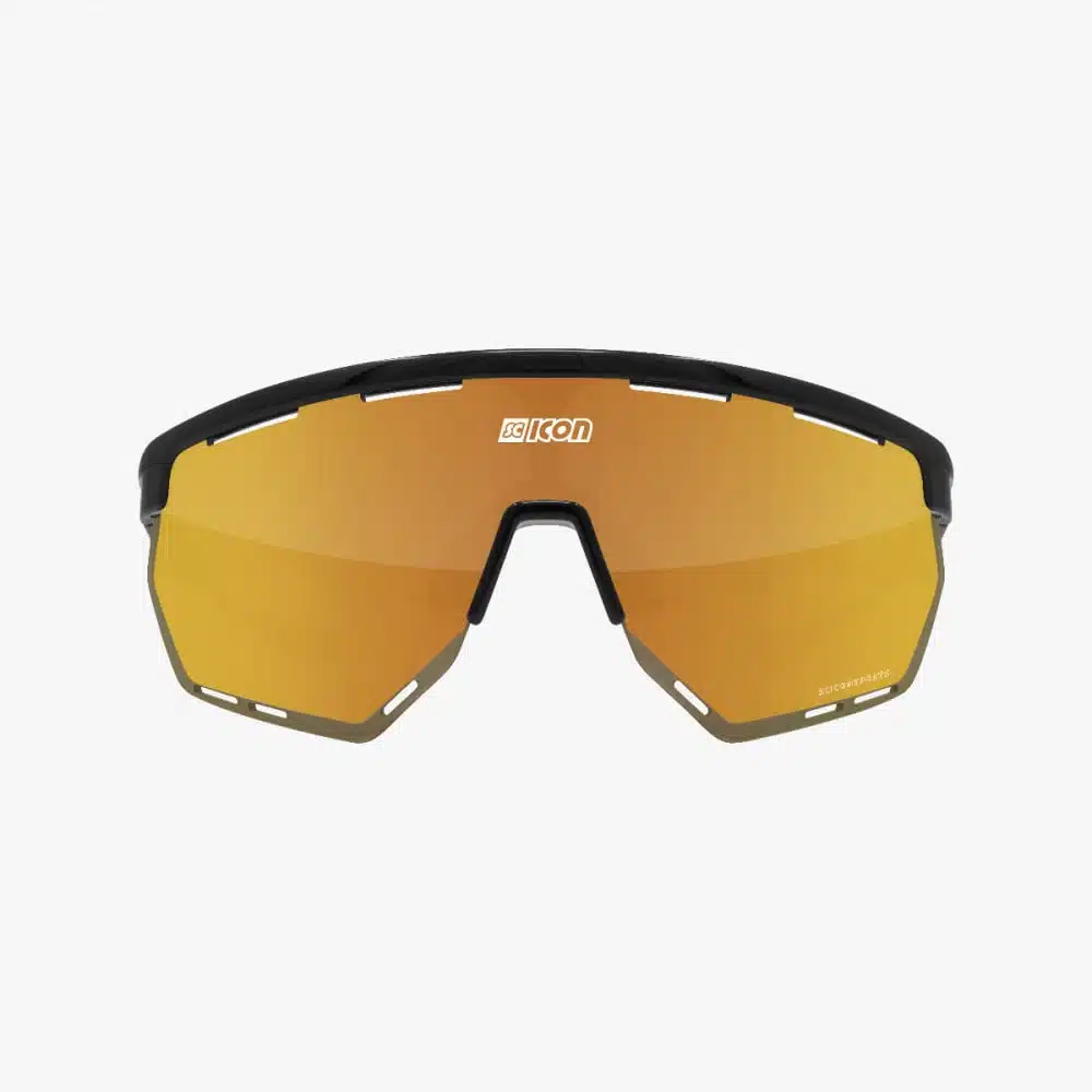 Scicon Aerowing Sunglasses Black Multimirror Bronze lens