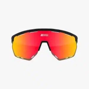 Scicon Aerowing Sunglasses Black Multimirror Red lens
