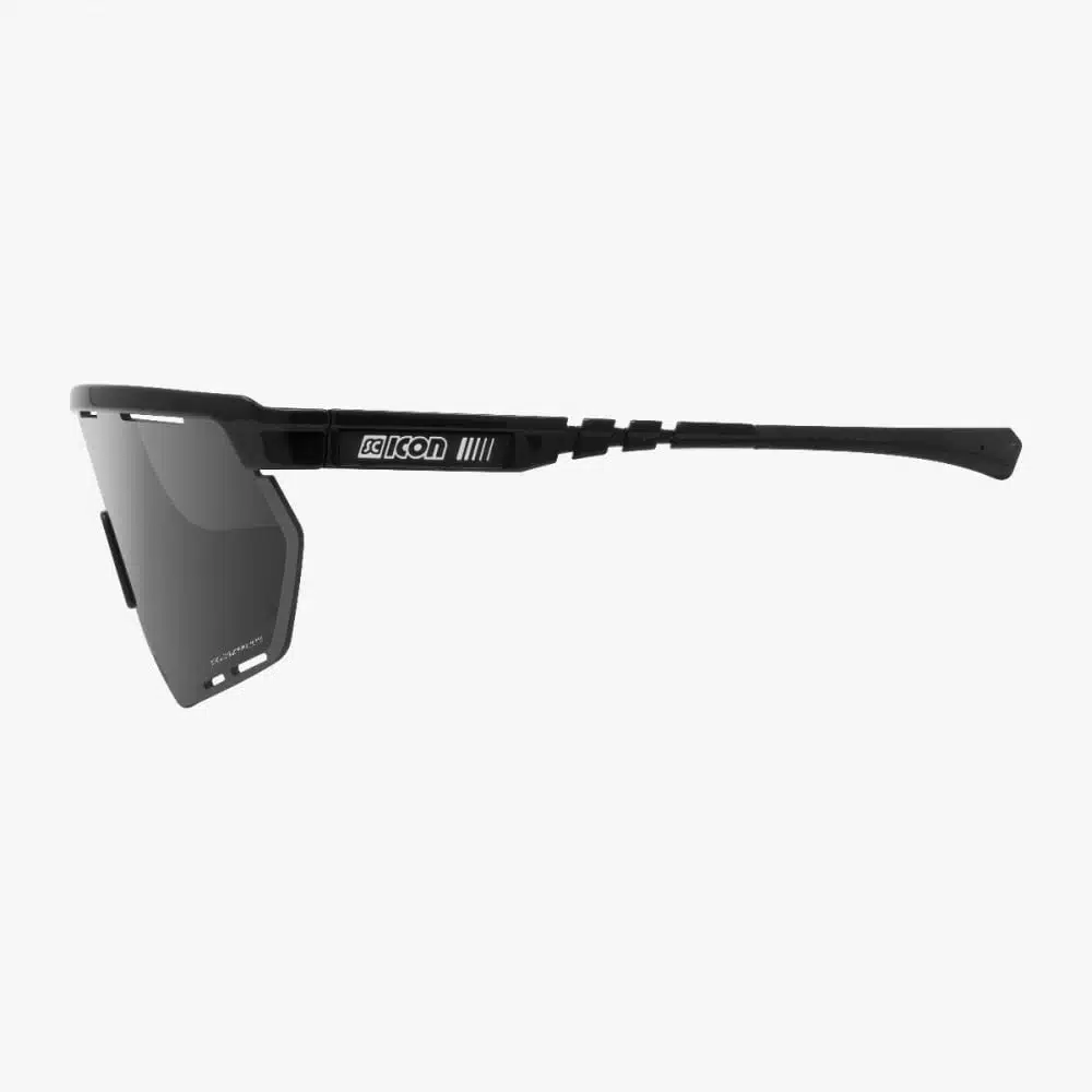 Scicon Aerowing Sunglasses Black Multimirror Silver side profile