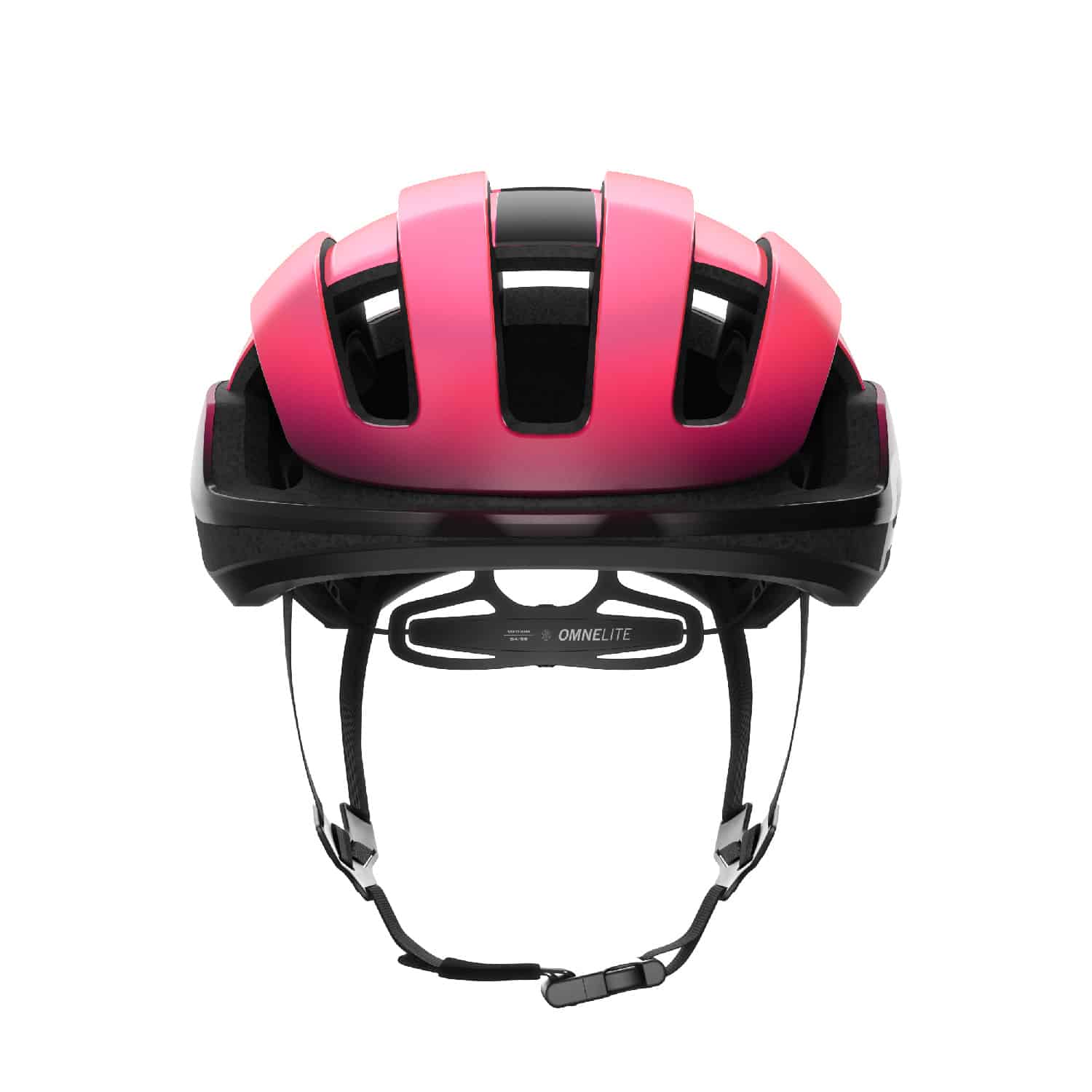 POC Omne Lite Helmet Fluo Pink/Uranium Black front