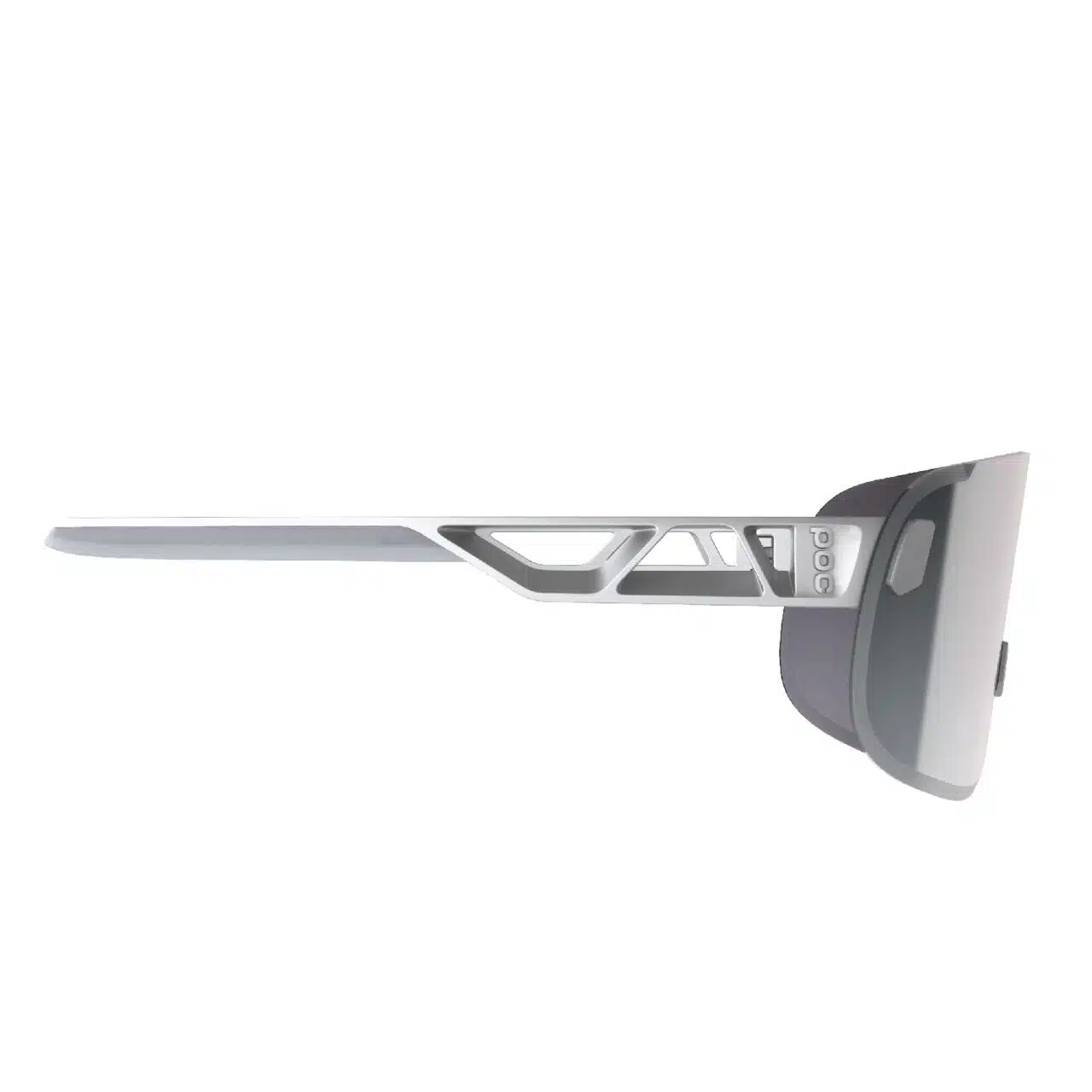POC Elicit Sunglasses Argentite Silver side profile