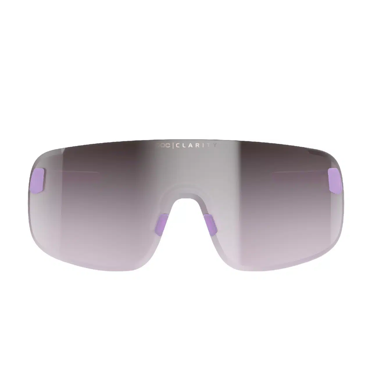 POC Elicit Sunglasses Argentite Silver Purple Quartz lens