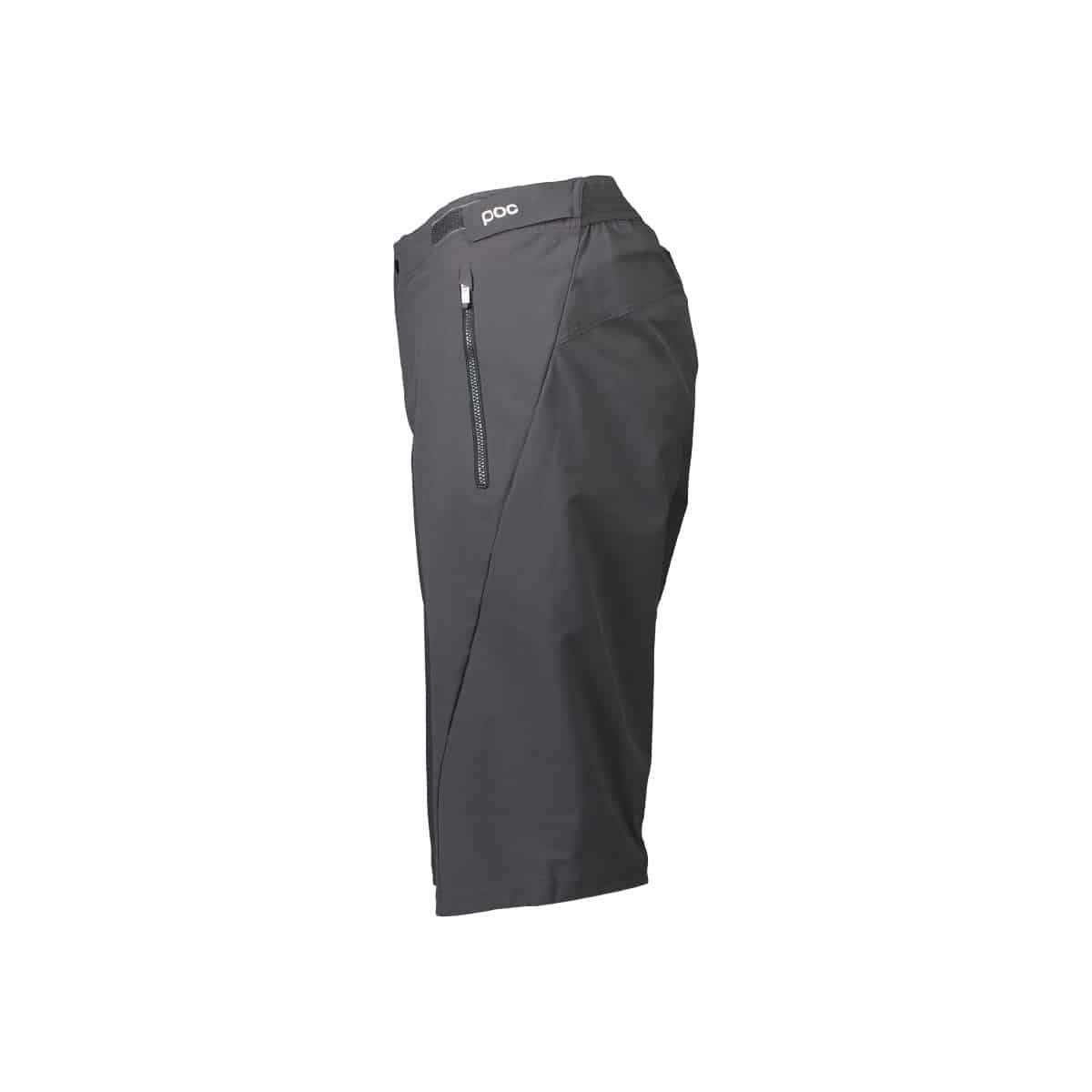 POC M's Essential Enduro Shorts side profile grey