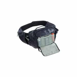 EVOC Hip Pack Pro 3 + 1.5L Bladder Black tool compartment