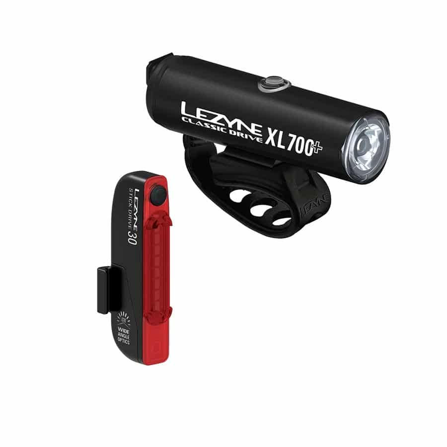 Lezyne Classic XL 700+ / Stick Drive light set