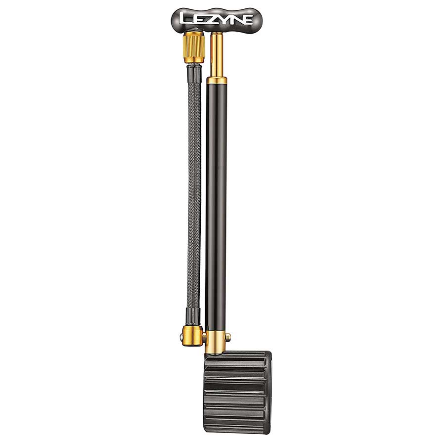 Lezyne Shock Drive Fork and Shock Pump 400 PSI side profile