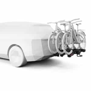 Thule Epos 3 Bike Rack on car