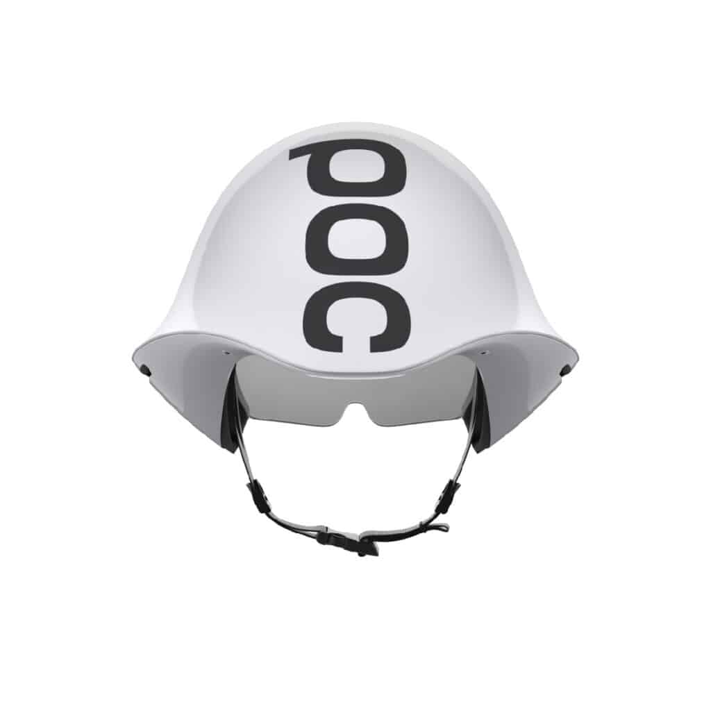 POC Tempor Helmet White rear