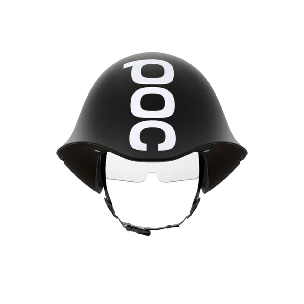 POC Tempor Helmet Black Rear