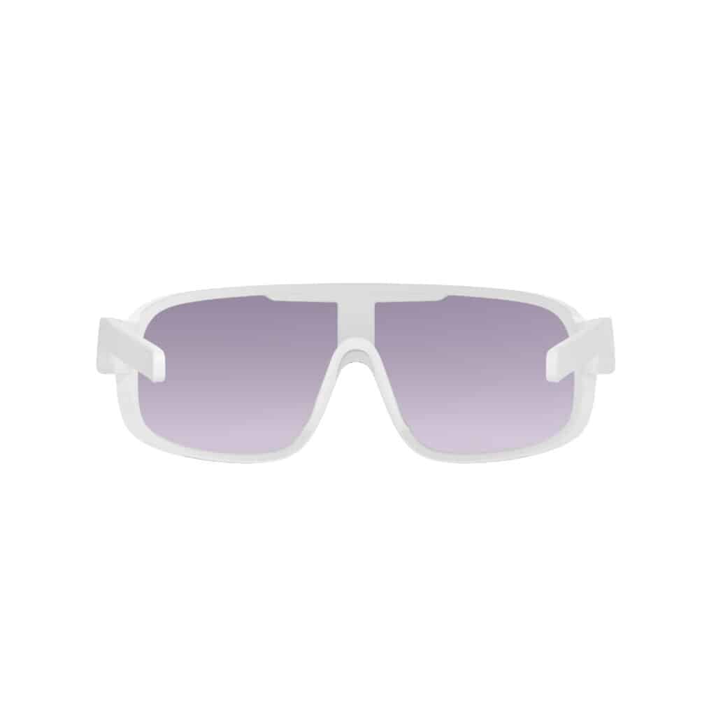 Poc Aspire Mid Sunglasses Hydrogen White/Sunny Silver viewport