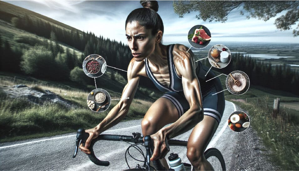 Fueling for VO2 Max: Woman riding into shape