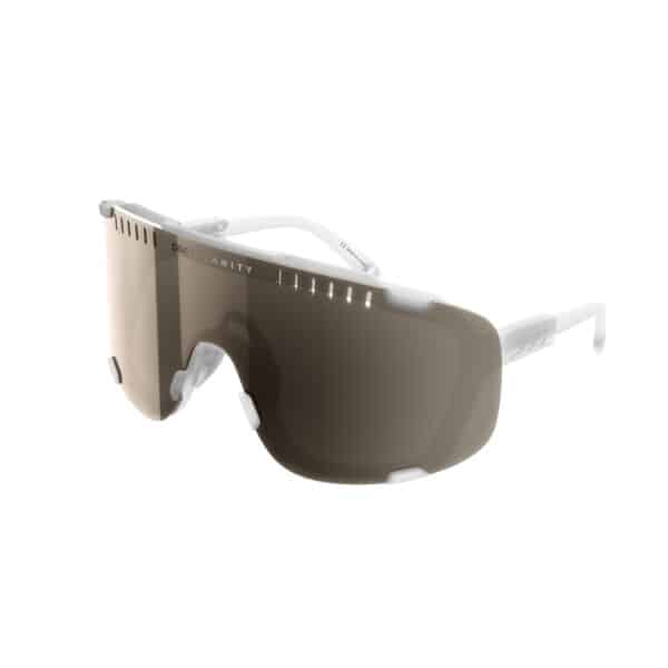 POC Devour Sunglasses Transparent Cyrstal Partly Sunny Silver