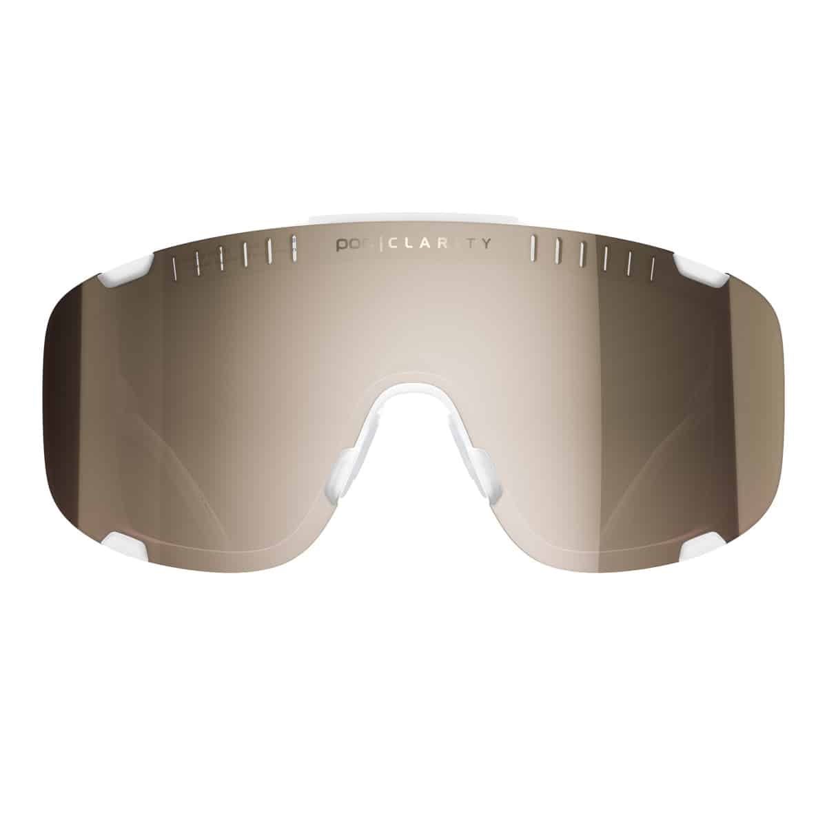 POC Devour Sunglasses Transparent Cyrstal Partly Sunny Silver lens