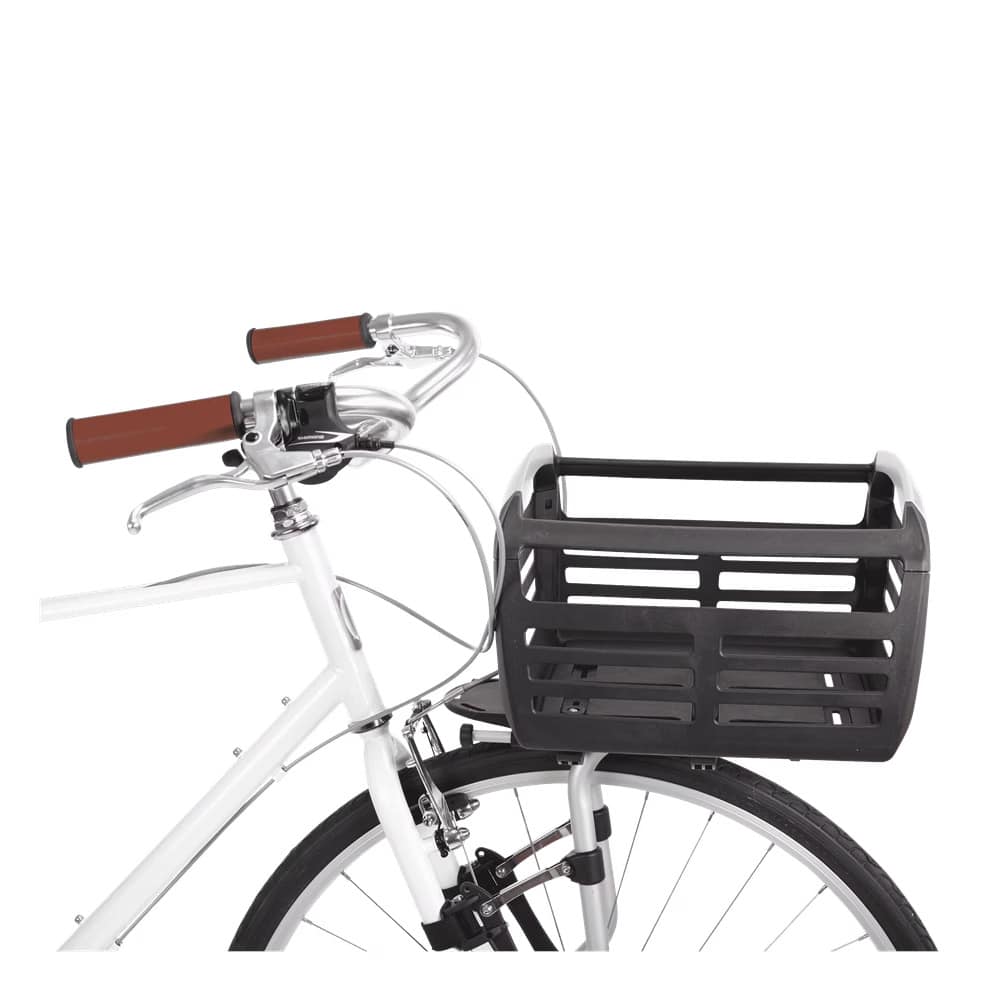 Thule Pack'n Pedal Bike Basket on front of bike