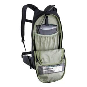 Evoc Stage 6 Backpack plus 2 L Hydration Bladder Black showing bladder