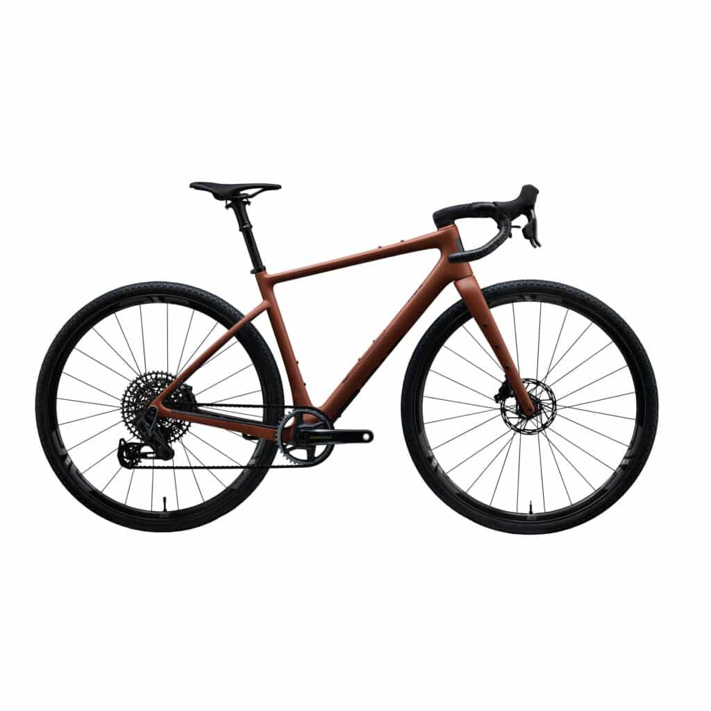 ENVE MOG Gravel Bike Terracotta side profile