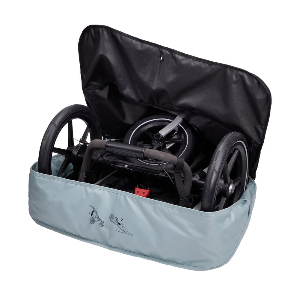 Thule Stroller Travel bag open with stroller inside