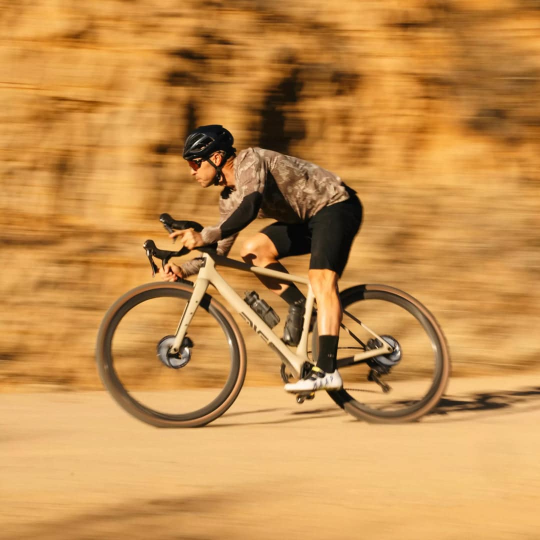 ENVE MOG gravel bike being ridding in the desert