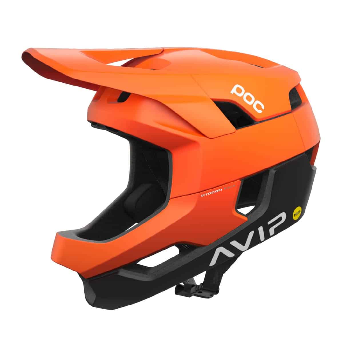 POC Otocon Race MIPS Helmet Orange left side