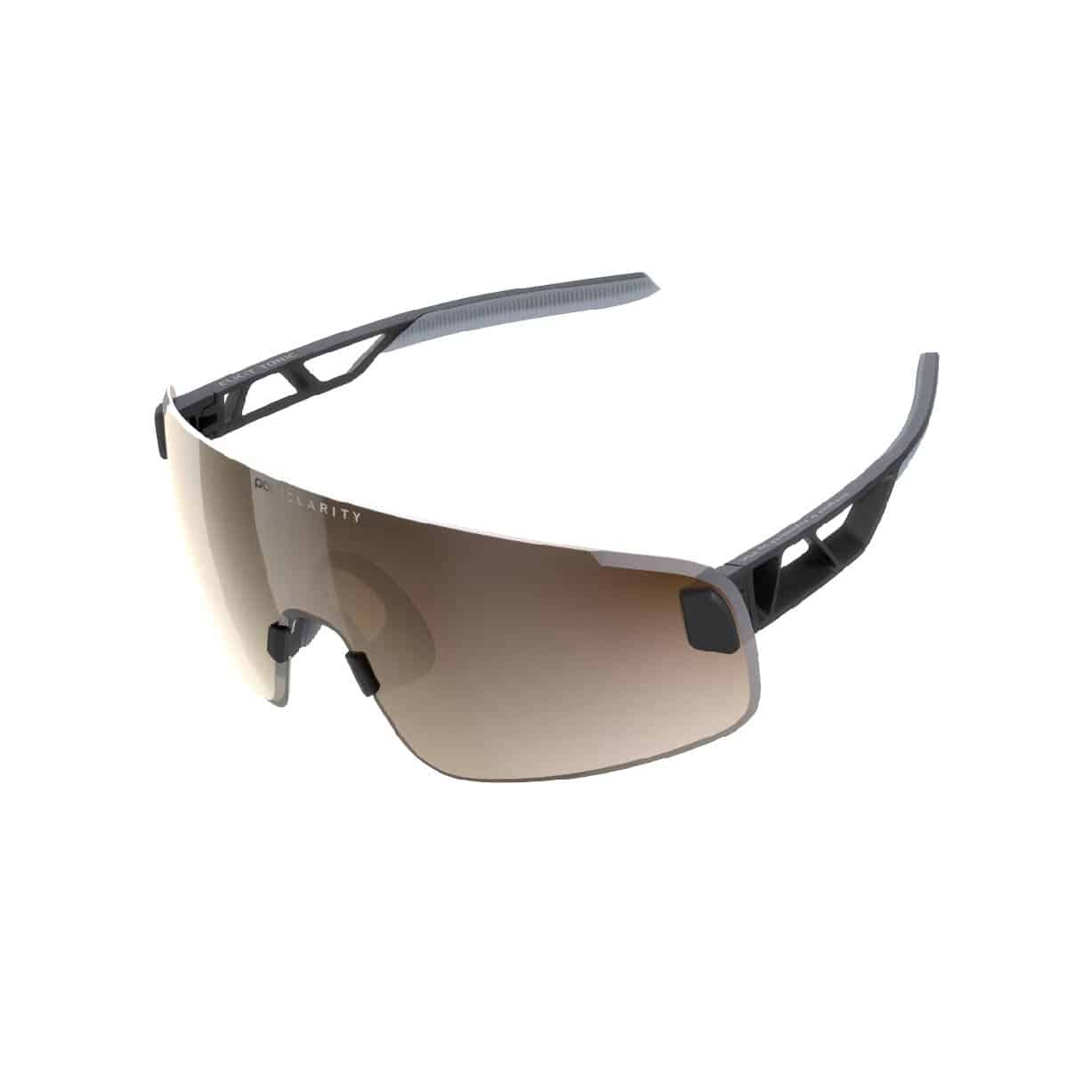 POC Elicit Toric Sunglasses Uranium Black/Partly Sunny Silver angle