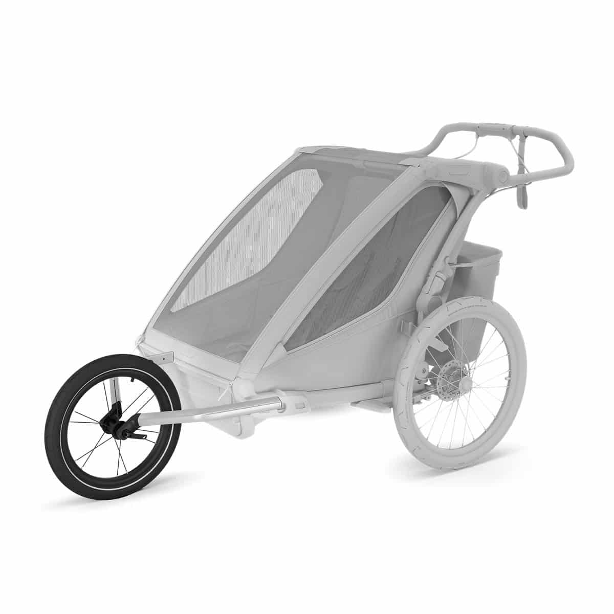 THULE Chariot Jogging Kit 2 Double attached to stroller
