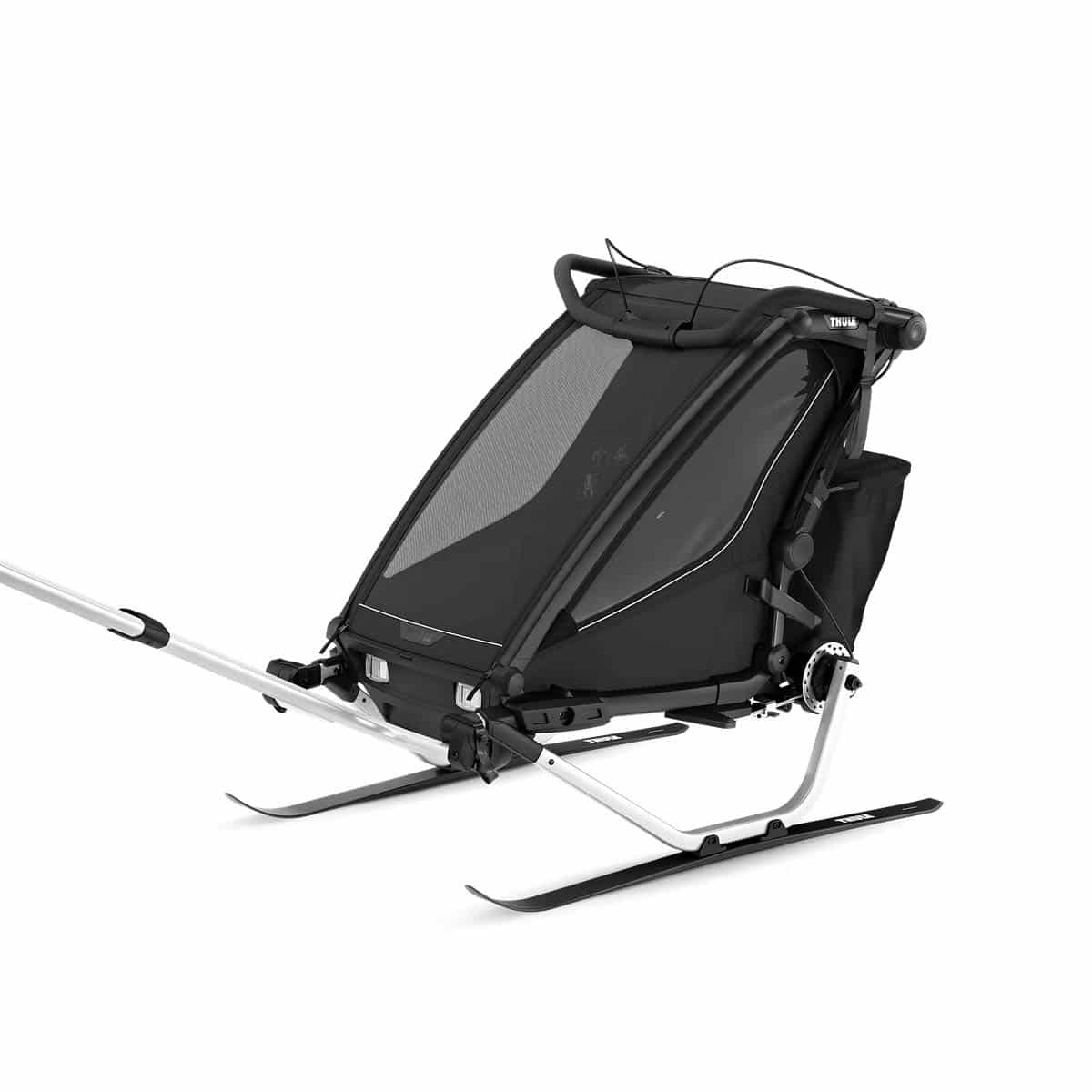 THULE Chariot Sport 2 Single black skiing version