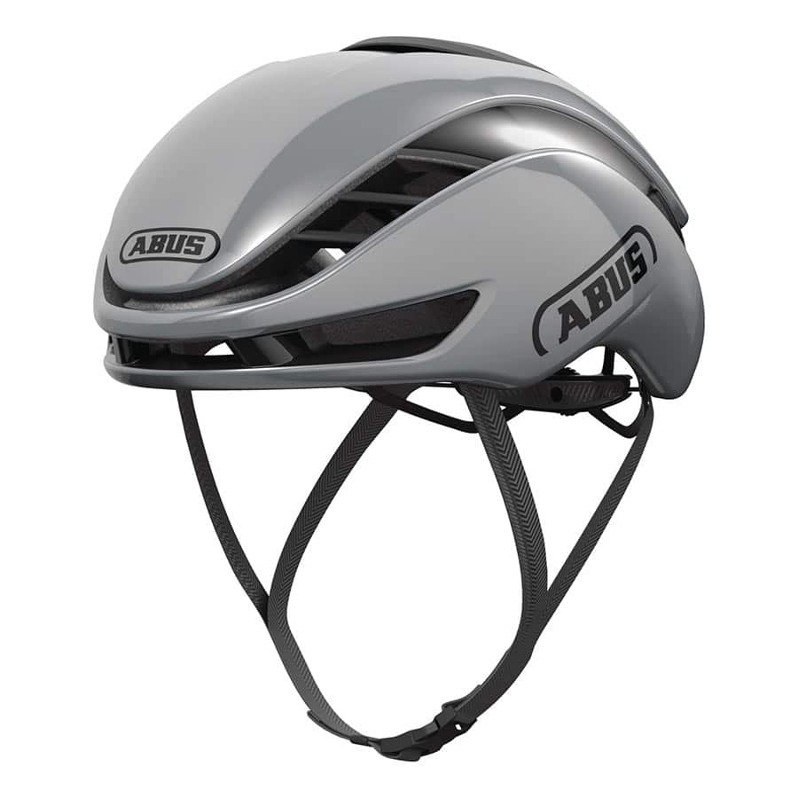 ABUS Gamechanger 2.0 Helmet race grey front angle