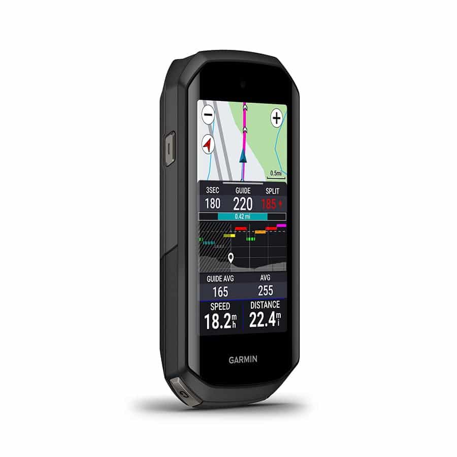 Garmin Edge 1050 Bike Computer front angle