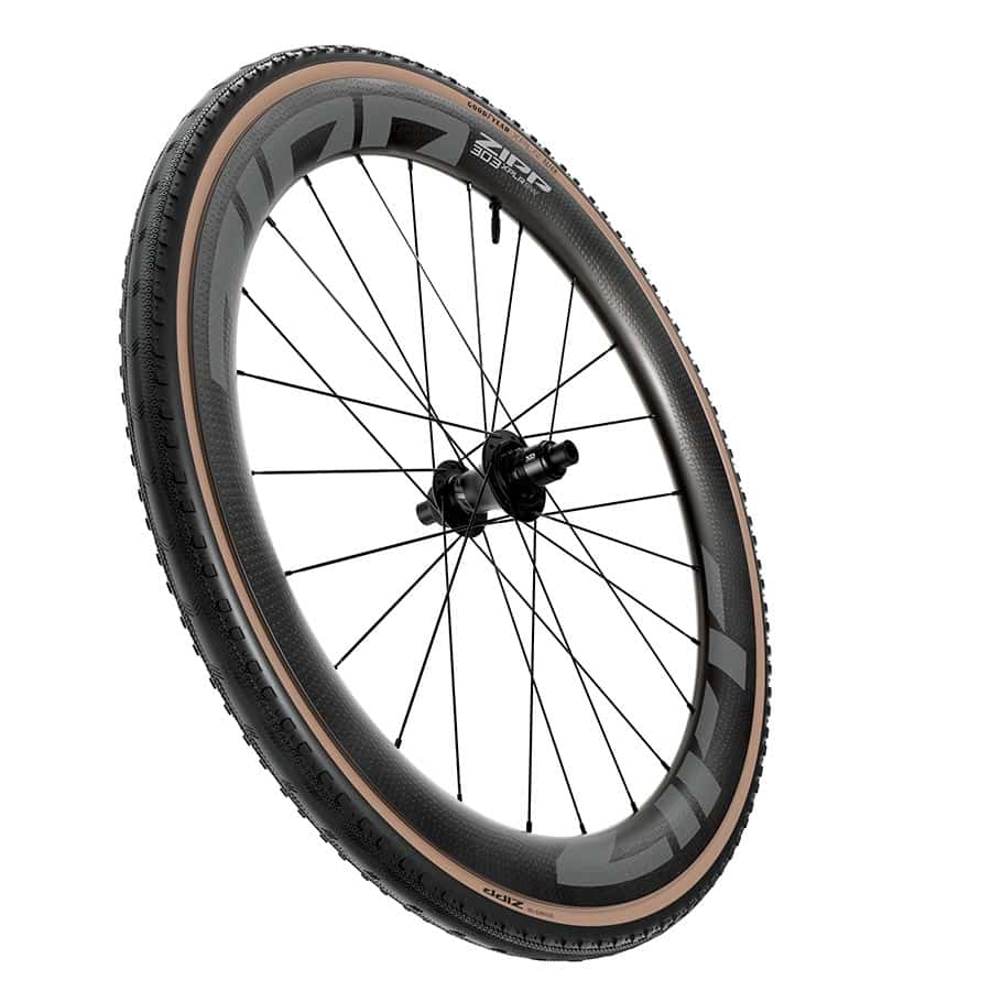 Zipp Goodyear XPLR Slick Tire on Zipp 303 XPLR SW Wheel