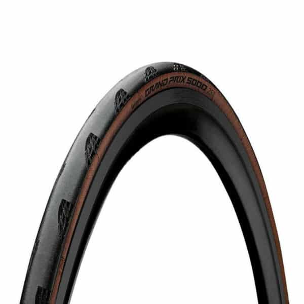 Continental Grand Prix 5000 Tire Tan Sidewall