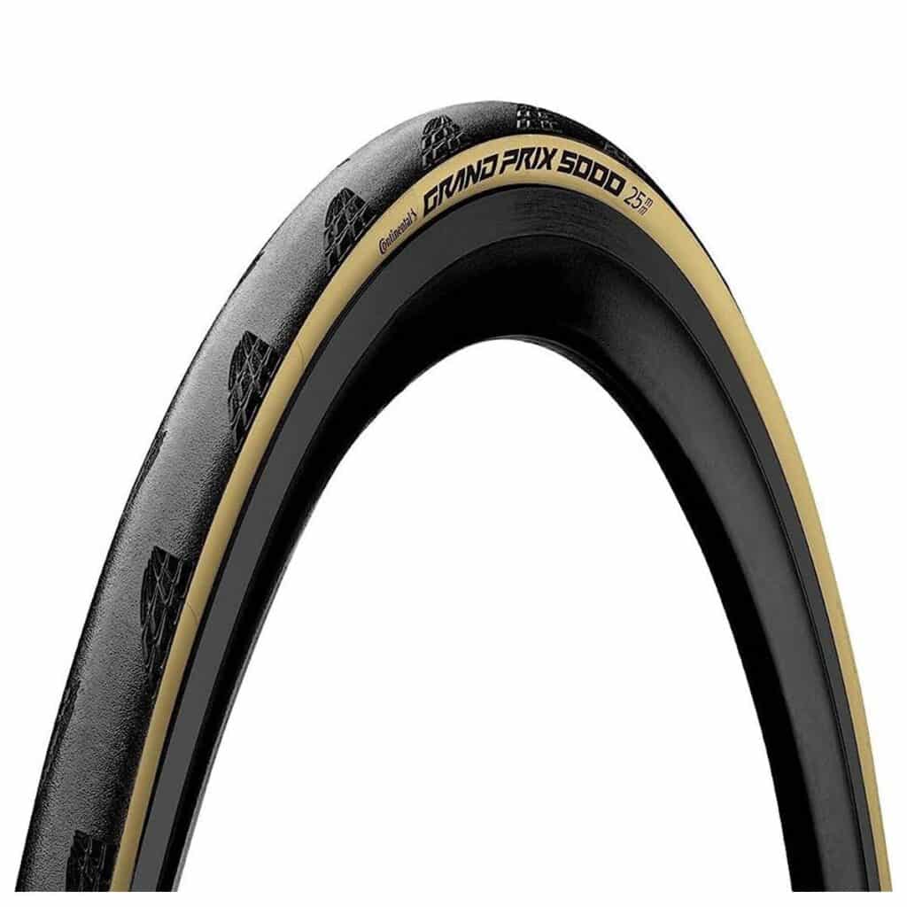 Continental Grand Prix 5000 Tire Cream Sidewall