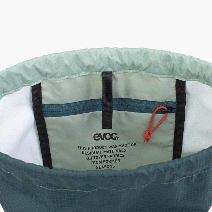 EVOC Gym Bag Light Petrol internal pocket