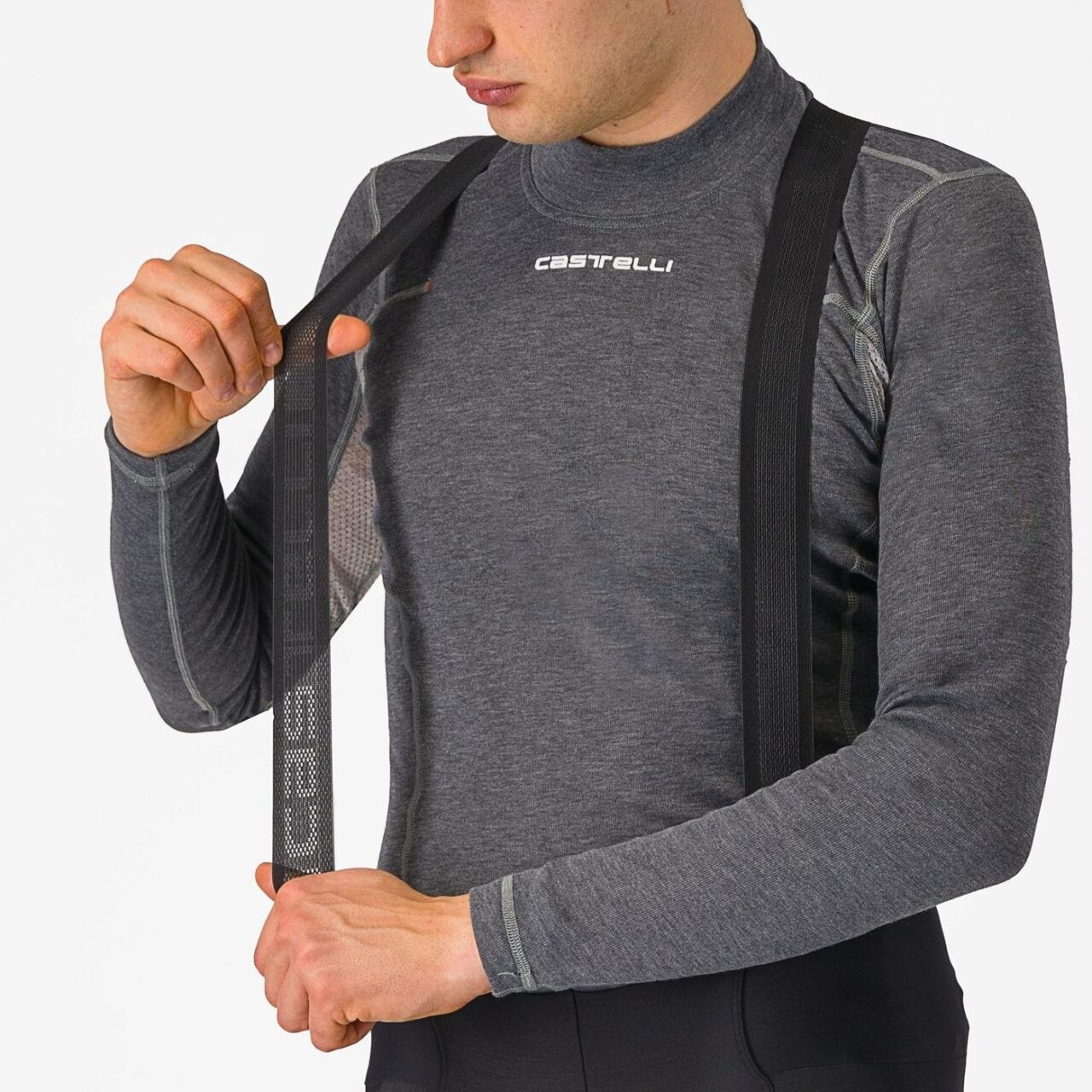 Castelli Espresso Bibtight Strap View