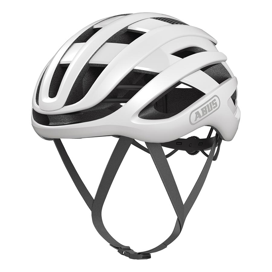 ABUS Airbreaker Helmet Polar White Matt front angle