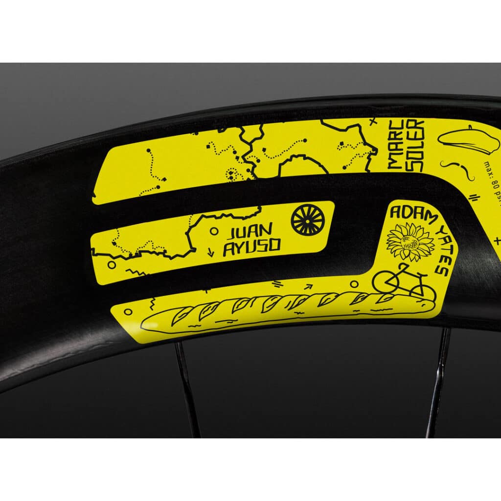 ENVE SES 4.5 LTE Tour De France Wheel team