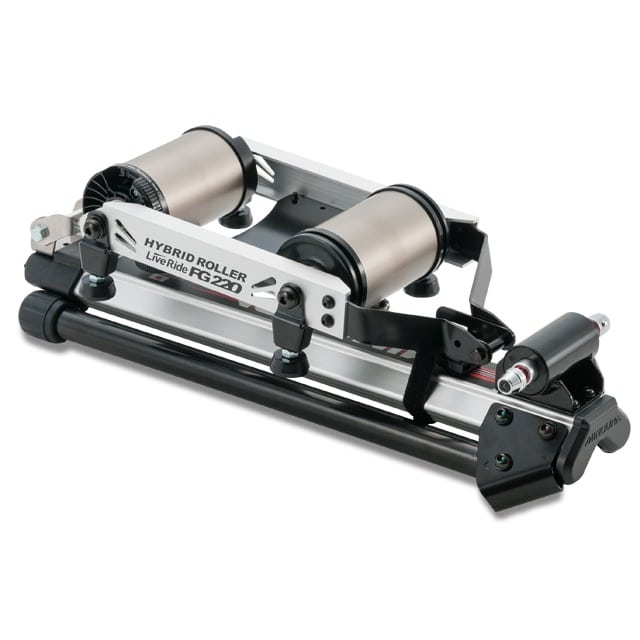 Minoura FG220 roller folded up