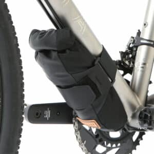 Restrap downtube bag angle