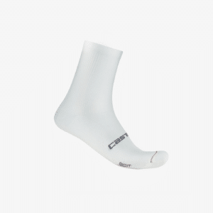 castelli espresso 12 sock white