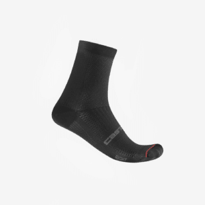 castelli espresso 12 sock black