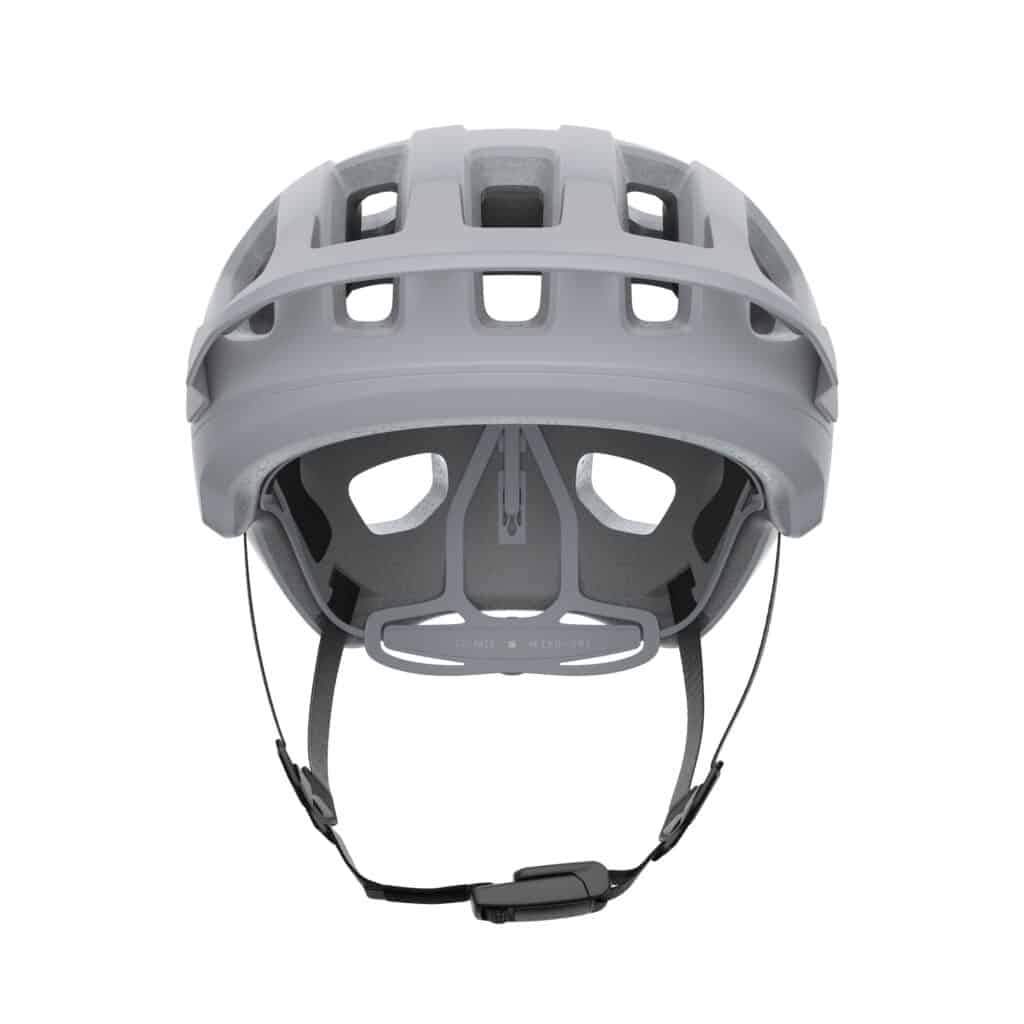 poc cularis granite grey matt front view